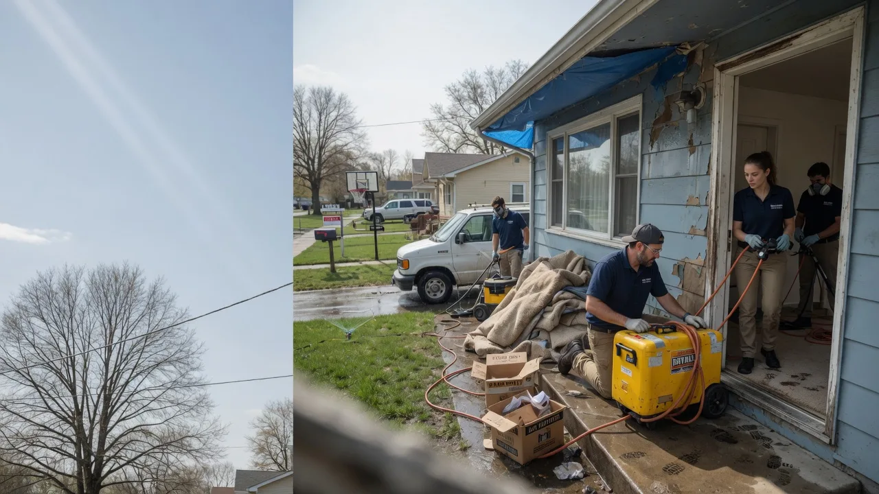 Basement Flood Cleanup in Boyce, LA near me
